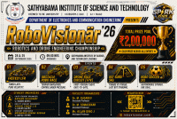 RoboVisionar '26 National Robotics and Drone Engineering Championship Poster